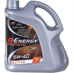 Масло G-Energy SyntheticActive 5W-40 - фото 13781522
