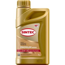 Моторное синтетическое масло SINTEC PREMIUM SAE 5W-40 API SN, ACEA A3/B4 - фото 13781531