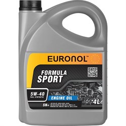 Моторное масло Euronol SPORT FORMULA 5w-40, SN+ - фото 13781912