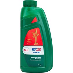 Полусинтетическое трансмиссионное масло LUXE GL-5 75W90 - фото 13781920