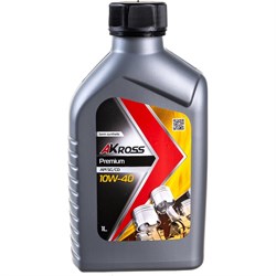 Моторное полусинтетическое масло AKross PREMIUM 10W-40 SG/CD - фото 13782045