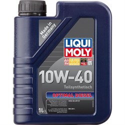 Синтетическое моторное масло LIQUI MOLY Optimal Diesel 10W-40CF;B3 - фото 13782344