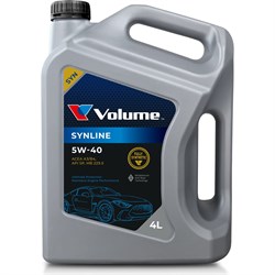 Моторное масло VOLUME SynLine 5W-40 4л - фото 13782348