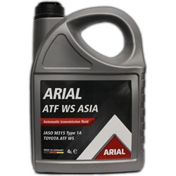 Масло трансмиссионное ARIAL ATF WS Asia - фото 13782494