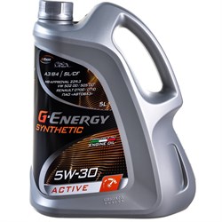 Масло G-Energy SyntheticActive 5W-30 - фото 13782640