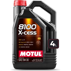 Синтетическое масло MOTUL 8100 X-cess 5W30 - фото 13782660