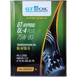 Масло GT OIL Hypoid GL-4 Plus SAE 75W-90 API GL-4/GL-5 - фото 13782667