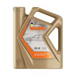 Полусинтетическое моторное масло Роснефть Maximum 5W-40 API SG/CD - фото 13782688