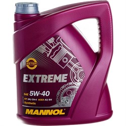 Синтетическое моторное масло MANNOL EXTREME 5W40 - фото 13782730