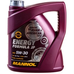 Синтетическое моторное масло MANNOL ENERGY FORMULA JP 5W30 - фото 13782757