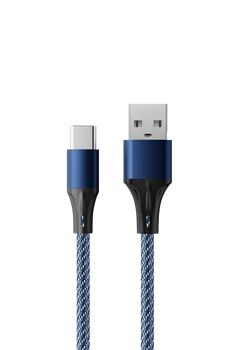 Кабель Accesstyle AC30-F100M Black-Blue - фото 13783036