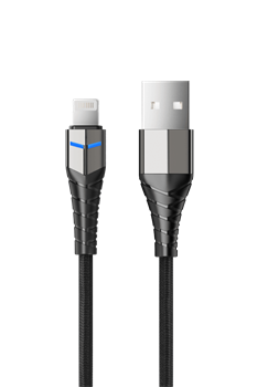 Кабель Accesstyle AL24-F100LED Black AL24-F100LED Black - фото 13783045
