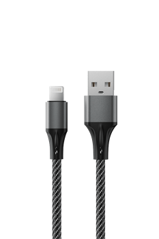 Кабель Accesstyle AL24-F100M Black-Gray - фото 13783047