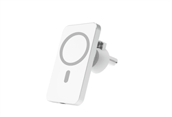 Зарядное устройство автомобильное беспроводное для Iphone Crimson MS15W White - фото 13783090