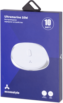 Зарядное устройство беспроводное Accesstyle Ultramarine 10W - фото 13783092
