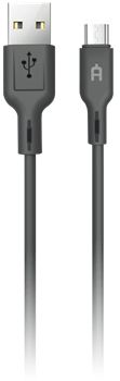 Кабель Alteracs USB-Micro USB S01-AM Black - фото 13783242