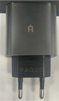 Сетевое зарядное устройство Alteracs USB Type C AC18F Black - фото 13783245