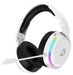 Гарнитура игровая беспроводная Dareu A710X White-Black (белый/черный) - фото 13783863