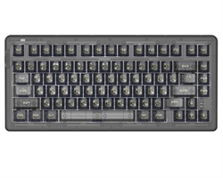 Клавиатура механическая проводная Dareu A81 Black (черный), 81 клавиша, switch Firefly (tactile) - фото 13783872