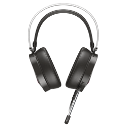Гарнитура игровая проводная Dareu EH722X Black (черный), подсветка RGB, подключение USB - фото 13783922