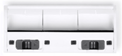 Крышка основной щетки для робота-пылесоса Ecovacs X1 OMNI/T10/ T10 PLUS/T10 TURBO D-BC01-0003 (1 шт.) white - фото 13784786