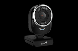Веб-камера Genius QCam 6000 черная (Black) new package, 1080p Full HD, Mic, 360°, универсальное мониторное крепление, гнездо для штатива - фото 13786513