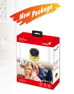 Веб-камера Genius QCam 6000 красная (Red) new package, 1080p Full HD, Mic, 360&#176;, универсальное мониторное крепление, гнездо для штатива