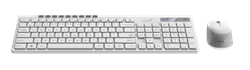 Комплект беспроводной Genius SlimStar 8230 BT (клавиатура Slimstar 8230/K + мышь slimstar 8230/M), белый