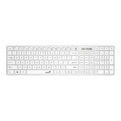 Клавиатура Genius SlimStar 126 WhiteUSB (Only Laser)