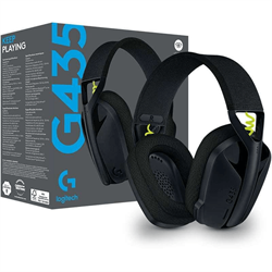 Гарнитура беспроводная игровая Logitech G435 Black (арт. 981-001053, M/N: A00149, A00150) - фото 13787381