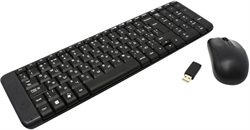 Комплект беспроводной Logitech MK220 (клавиатура+мышь), (арт. 920-003236) Y-R0035/M-R0037 (C-U0011) С КИРИЛЛИЦЕЙ - фото 13787391