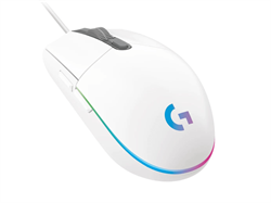 Мышь игровая Logitech G102 LIGHTSYNC, White (арт. 910-005809, M/N: MU0054) - фото 13787431