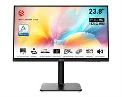 Монитор LCD 23.8'' 16:9 1920х1080(FHD) IPS, nonGLARE, 100 Hz, 300 cd/m2, H178°/V178°, 1000:1, 16.7M, 1ms, HDMI, USB-C, Height adj, Pivot, Tilt, Swivel, Speakers, 1Y, Black - фото 13787597