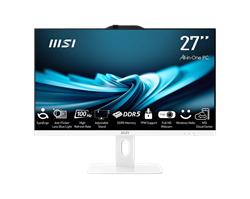 PRO AP272P 14M-619XRU (MS-AF83)  27'' FHD(1920x1080)/Intel Core i3-14100 3.50GHz Quad/16GB/512GB SSD/Integrated/WiFi/BT/2.0MP/KB+MOUSE(WLS)/noOS/1Y/WHITE - фото 13787646