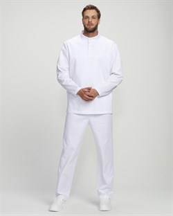 Костюм мужской ХАССП-Стандарт NEW (тк.Смесовая,160), белый - фото 13788847