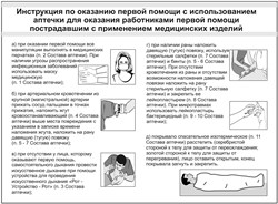 Аптечка ФЭСТ первой помощи работникам футляр из полистирола 266х220х80 (3764) - фото 13789956