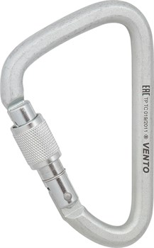 Карабин VENTO™ Стальной увеличенный с муфтой keylock, vpro 0014/vnt1014 - фото 13789975