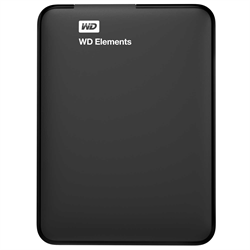 Внешний Жесткий диск Western Digital Elements Portable WDBU6Y0040BBK-WESN 4TB 2.5" 5400 RPM USB 3.0 Black (C6B) - фото 13791665