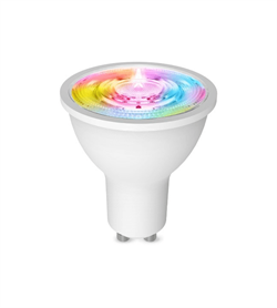 Светодиодная лампа MOES Smart LED Bulb Zigbee, GU10, 4,9 Вт, 345 Лм, теплый цвет - фото 13793331