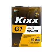 Синтетическое моторное масло KIXX G1 5W-30 API SP
