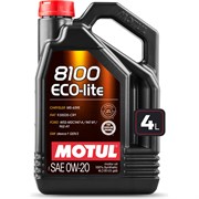 Синтетическое масло MOTUL 8100 ECO-lite 0W20