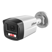 Уличная цилиндрическая IP-видеокамера SmartDualLight 2Мп 1/2.8” CMOS объектив 2.8мм обнаружение людей, микрофон, ИК 30м, LED 20м, IP67, металл/пластик