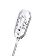 Гарнитура игровая проводная Dareu A730 White (белый)