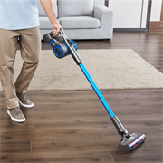 Пылесос вертикальный Jimmy Cordless Vacuum Cleaner JV85 Graphite+Blue с зарядной станцией и адаптером модели ZD24W300060U