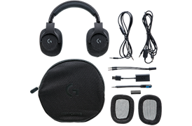 Гарнитура игровая Logitech G433 TRIPLE BLACK (черный)
