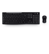 Комплект беспроводной Logitech MK270  (клавиатура+мышь) (арт. 920-003381, M/N: MR0085 / Y-R0042 / C-U0010) С КИРИЛЛИЦЕЙ