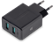 Сетевое зарядное устройство Alteracs 2xUSB AA12 Black - фото 13783244