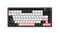 Клавиатура механическая беспроводная Dareu A84 Pro White-Black (белый, черный), 84 клавиши, switch BlueSky V3 (linear), подсветка RGB, подключение проводное+Bluetooth+2.4GHz, аккумулятор 2000mAh - фото 13783885