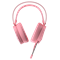 Гарнитура игровая проводная Dareu EH722X Pink (розовый), подсветка RGB, подключение USB - фото 13783924