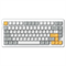 Клавиатура механическая проводная Dareu A81 White-Yellow (белый/серый/желтый), 81 клавиша, switch Dream (linear) - фото 13783981